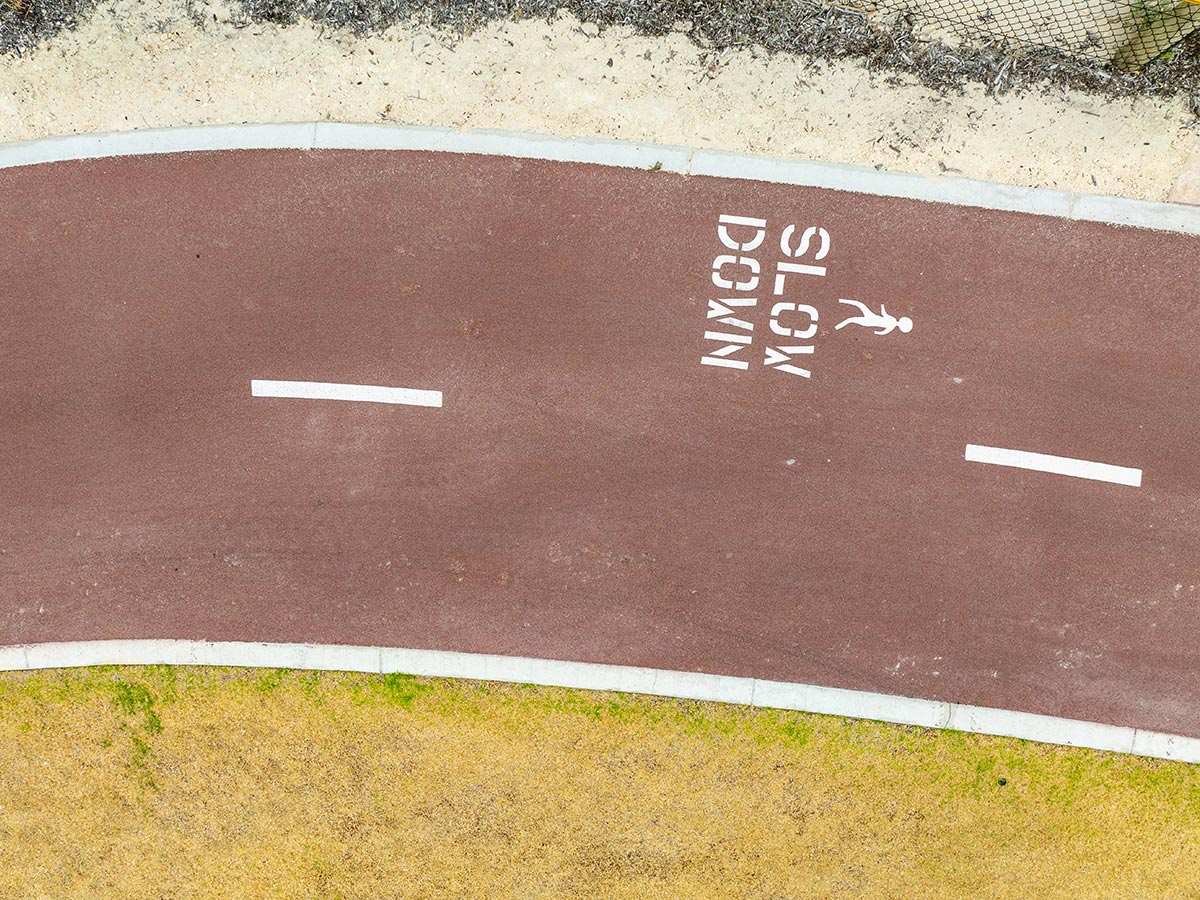 Eglinton principal shared path completed by Jackson Asphalt