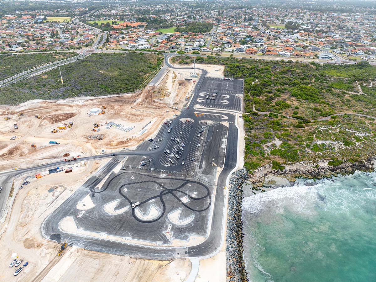 Ocean Reef Marina under construction by Jackson Asphalt