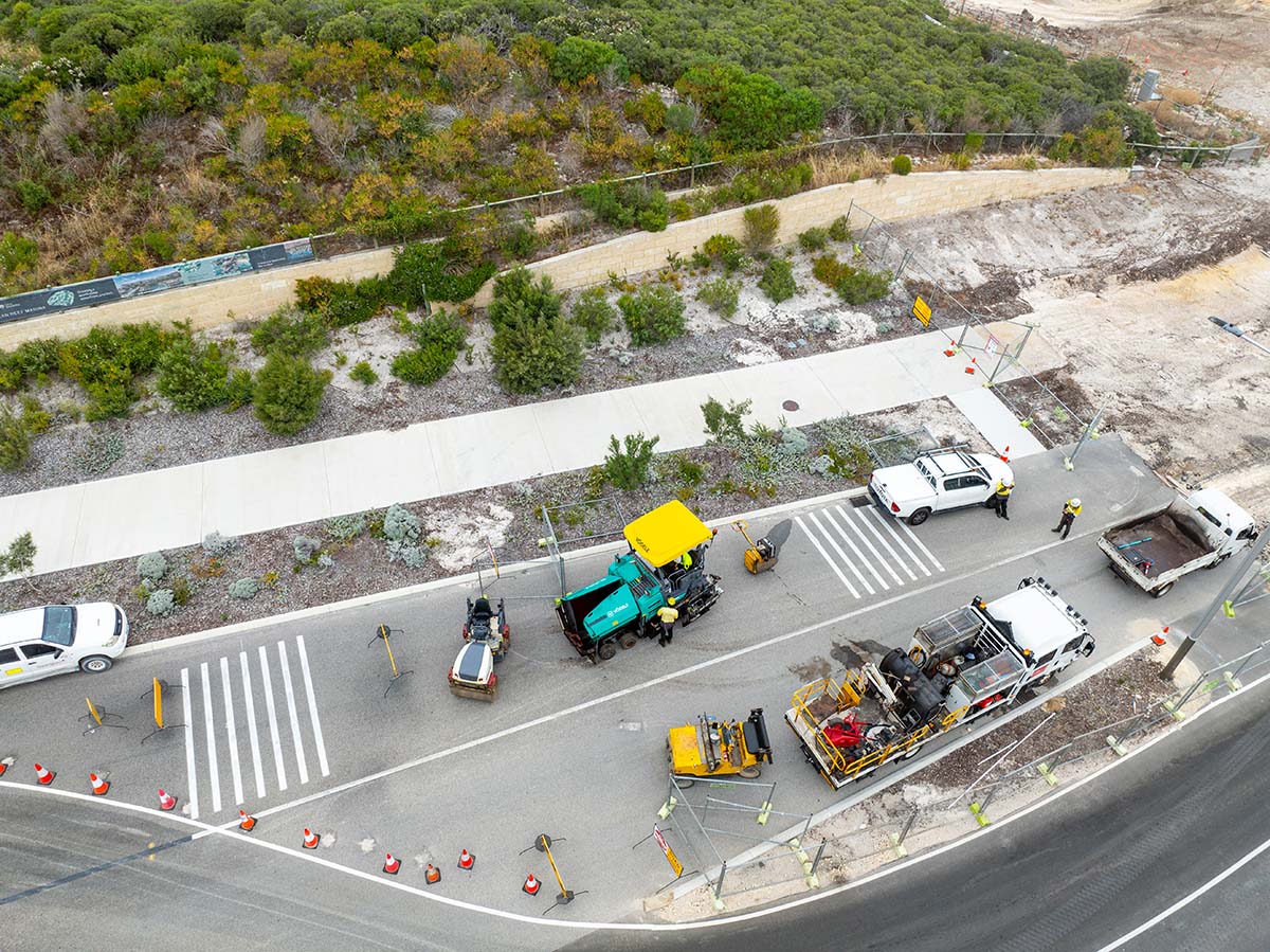 Ocean Reef Marina under construction by Jackson Asphalt